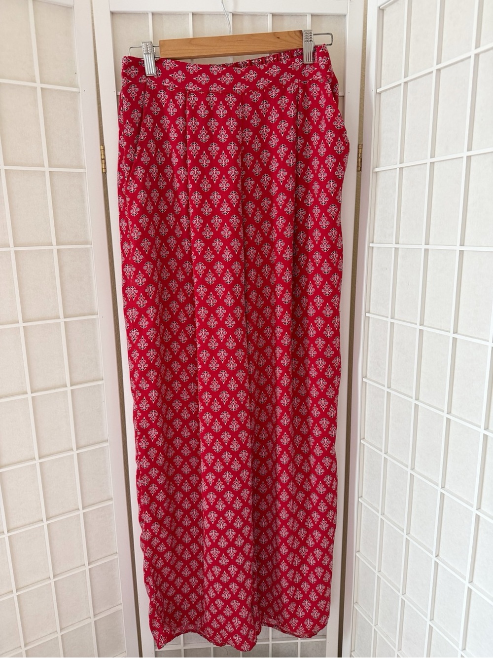 Band of Gypsies Wide Leg Palazzo Flower Print Pants Medium